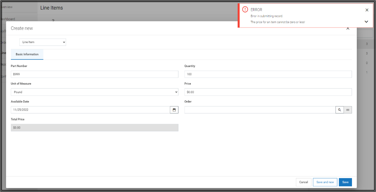 Create New Line Item Error.png